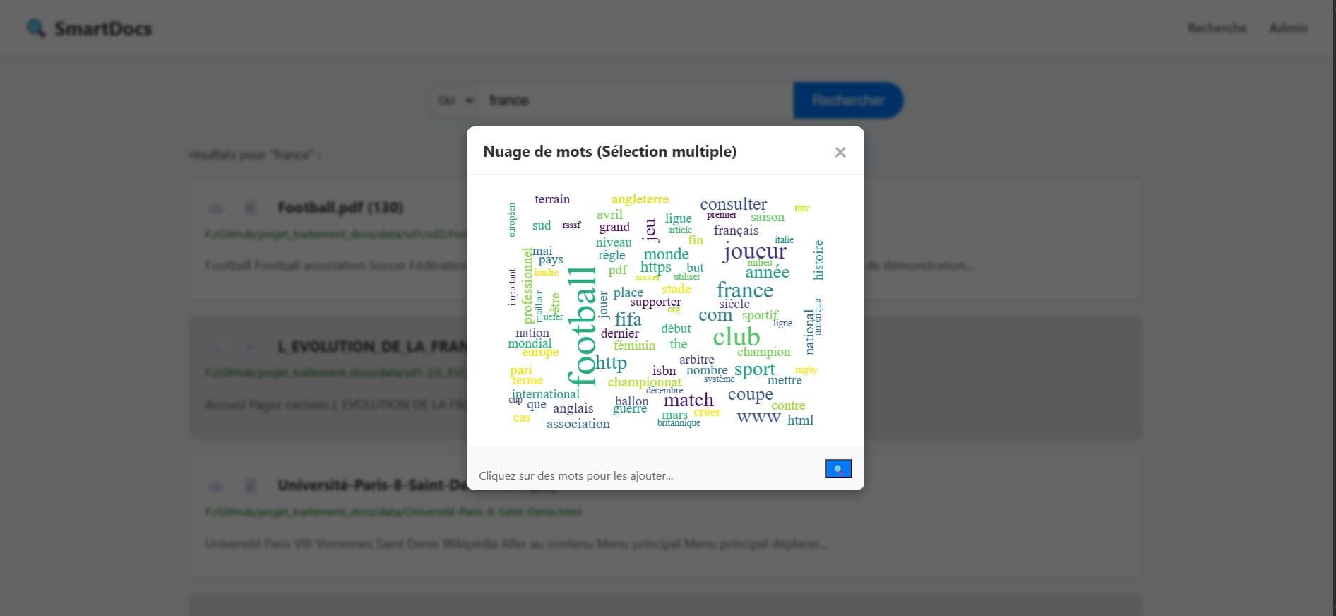 Moteur de Recherche Intelligent - 2