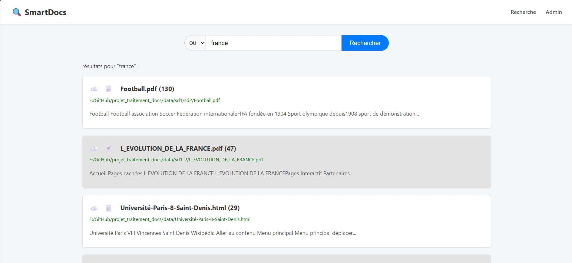 Moteur de Recherche Intelligent - 9