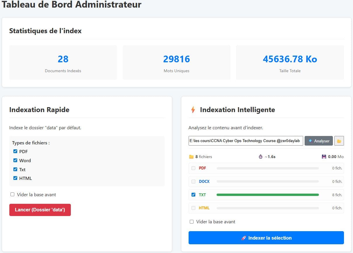 Moteur de Recherche Intelligent